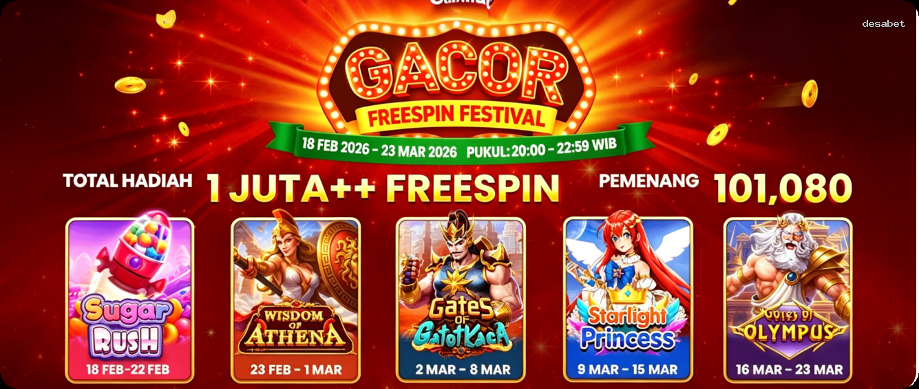 Login desabet Sekarang Bonus Melimpah